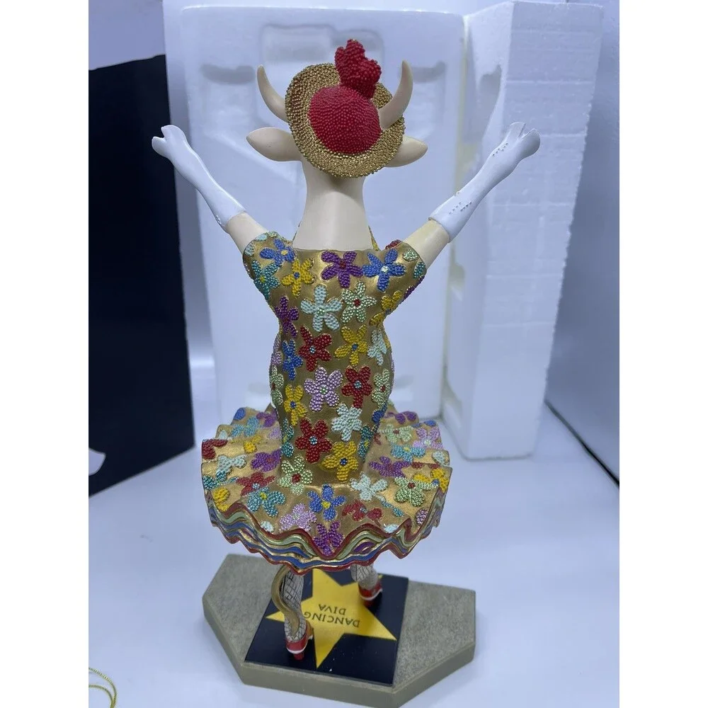 Vintage Westland Giftware 2002 Cow Parade Dancing Diva 7553 Figure w/ Box